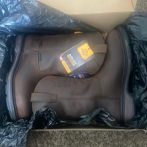 Mens Ariat WorkHog XT Patriot H2O Carbon Toe Wide Square Toe Size 8.5D